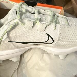 Nike White and Black Athletic Shoes